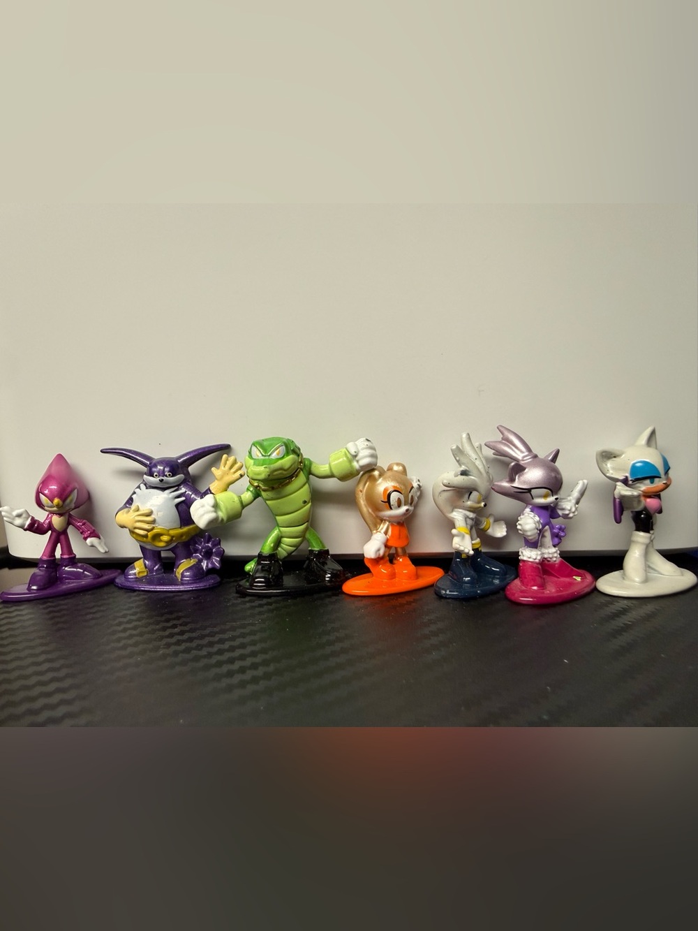 Jada Toys Sonic the Hedgehog Nano MetalFigs Wave 2 (Partial Lot of 7 Figures)